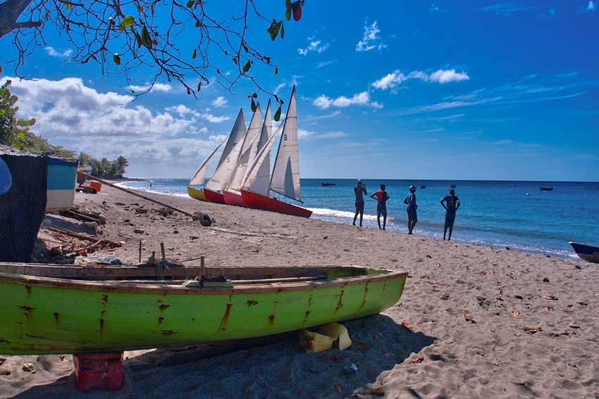 Sailing in Gouyave Grenada