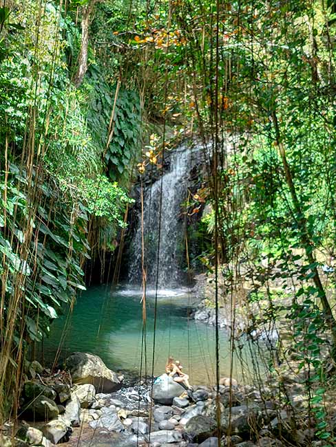 Grenada waterfall